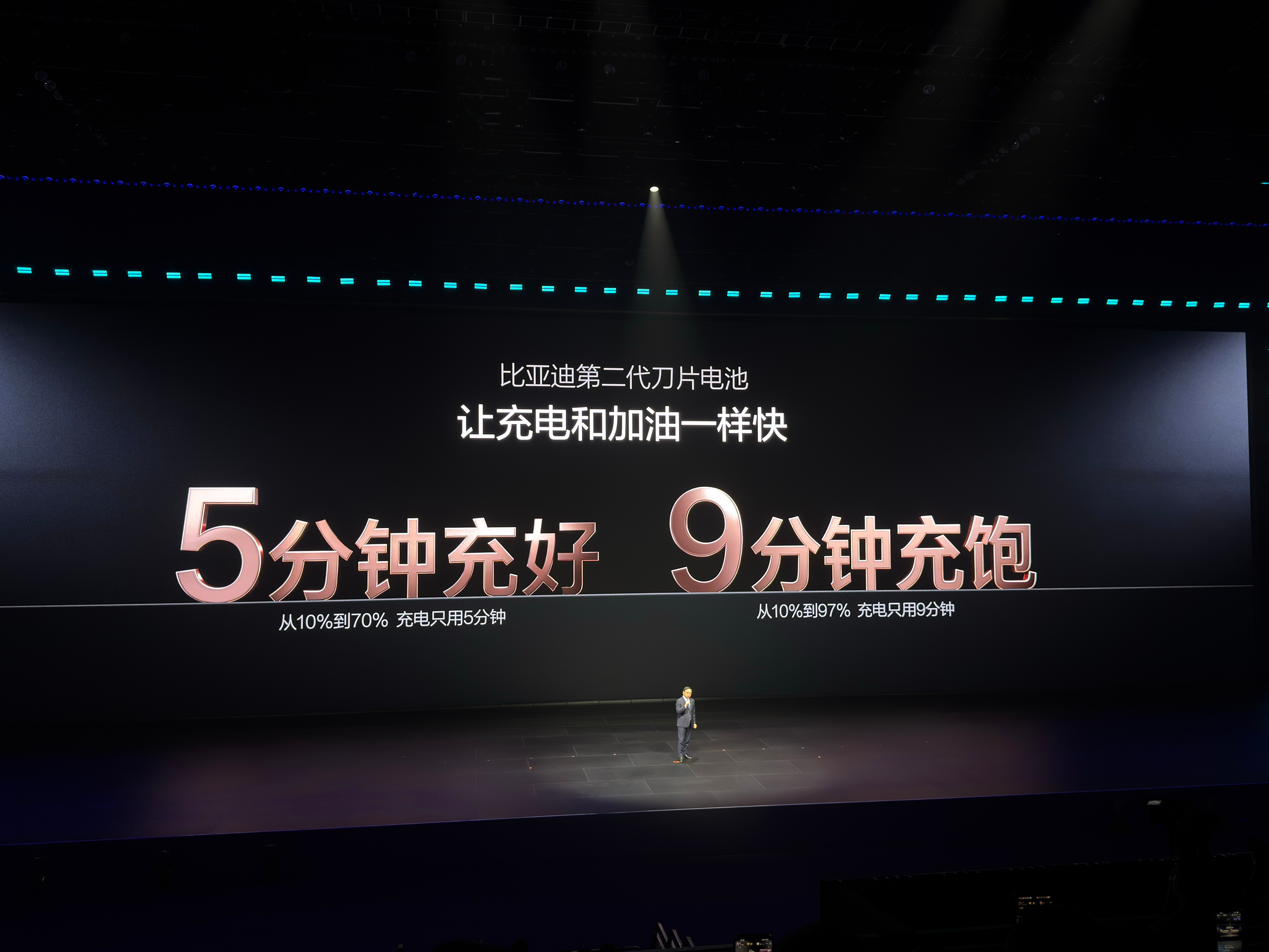 比亚迪6年磨一刀，今天正式推出第二代刀片电池，以划时代动力电池技术，攻克电动车行