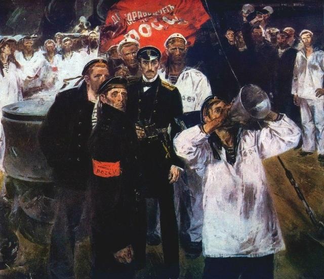 🔴 1905年11月24日，塞瓦斯托波尔起义爆发，这是俄罗斯海军舰队历史上最大