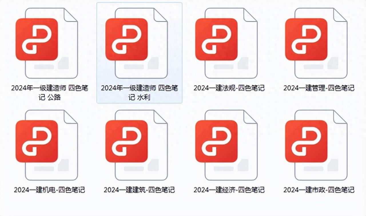 劝你马不停蹄扔掉教材，看24一建四色笔记，95%精华考点全在这！
不要再死磕教材