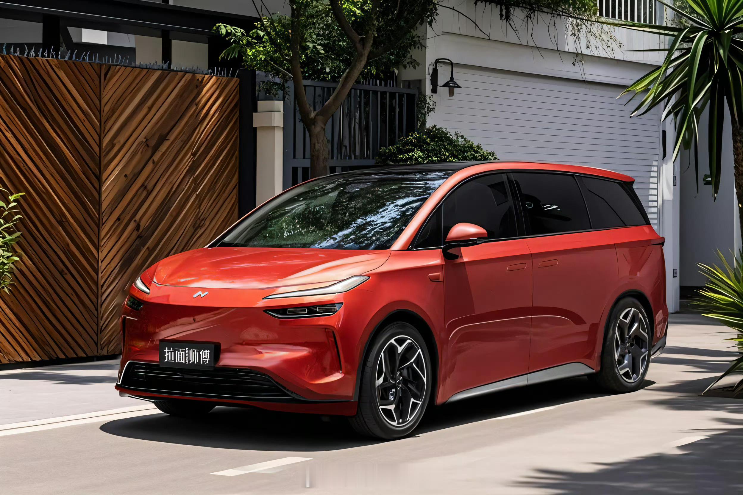 乐道 MPV 假想图，以乐道的家庭定位确实很适合做 MPV，品牌调性和空间为上以