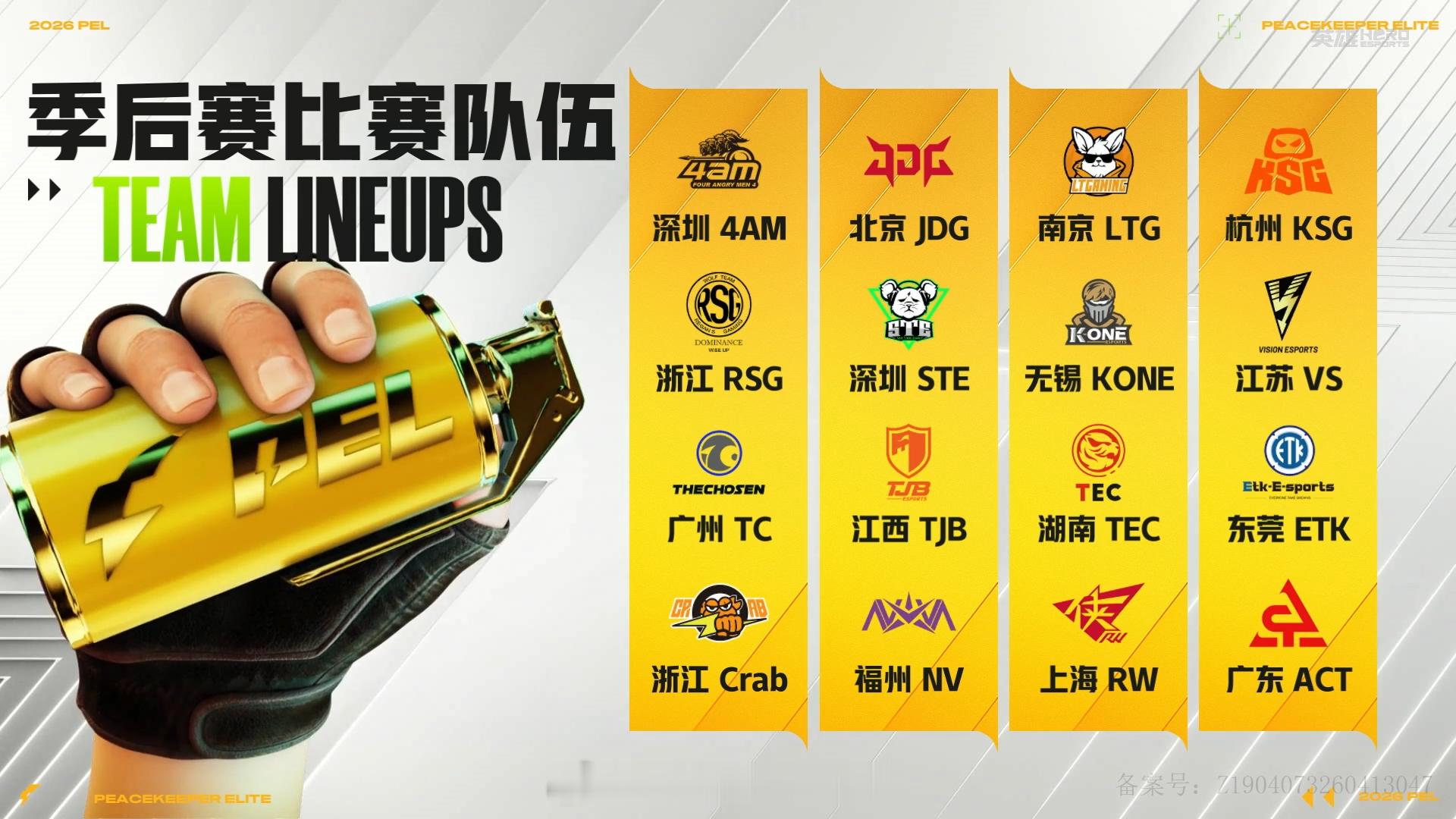 PEL季后赛今日打响季后赛战火点燃！群雄全力冲击总决赛名额，精彩对决来袭！ 