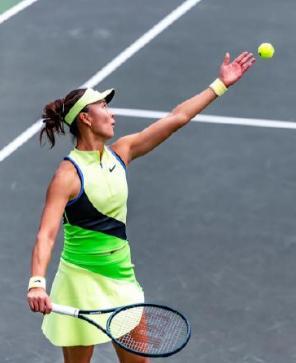 奥斯汀站袁悦救三赛点过关！WTA250奥斯汀站，前赛会冠军袁悦作为幸运落败者出战