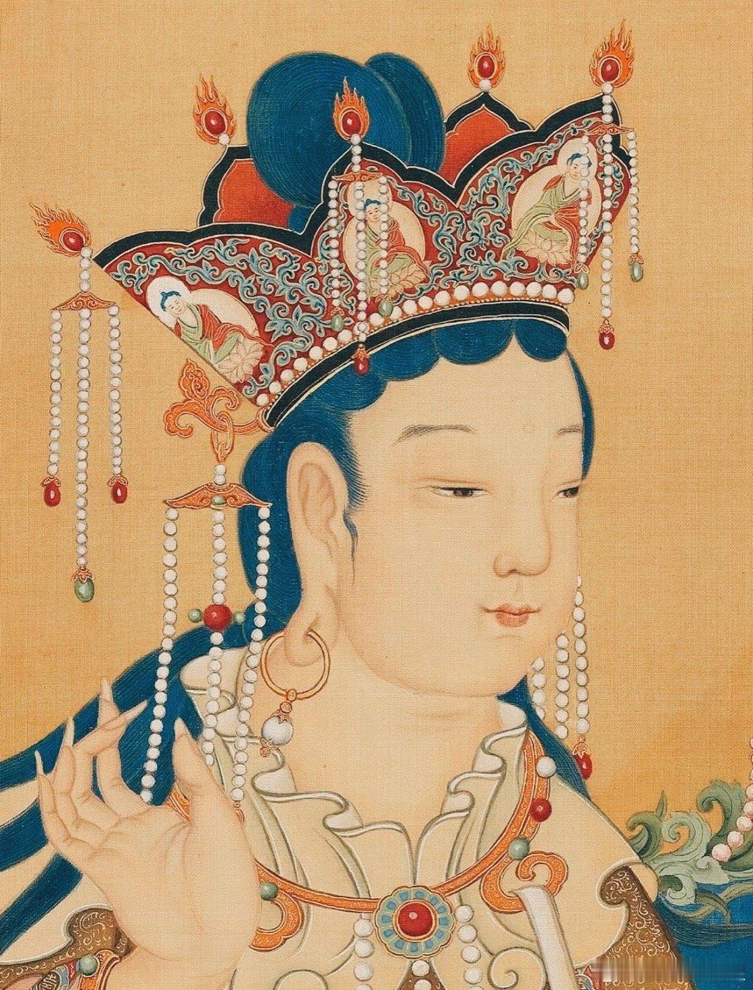 晨起礼佛礼赞文殊菩萨神像，无量功德！ ！！！ 