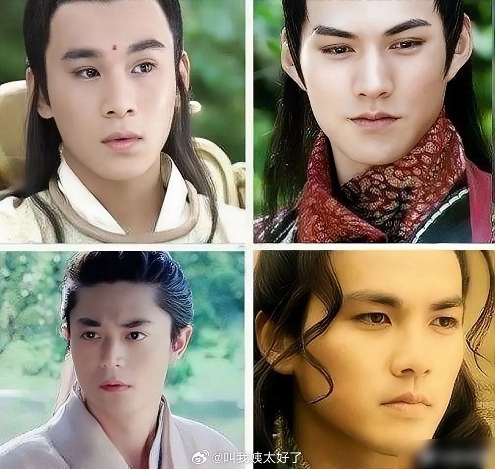 老实说，天涯四美有没有你get不到的人？乔振宇、严屹宽、霍建华、钟汉良 