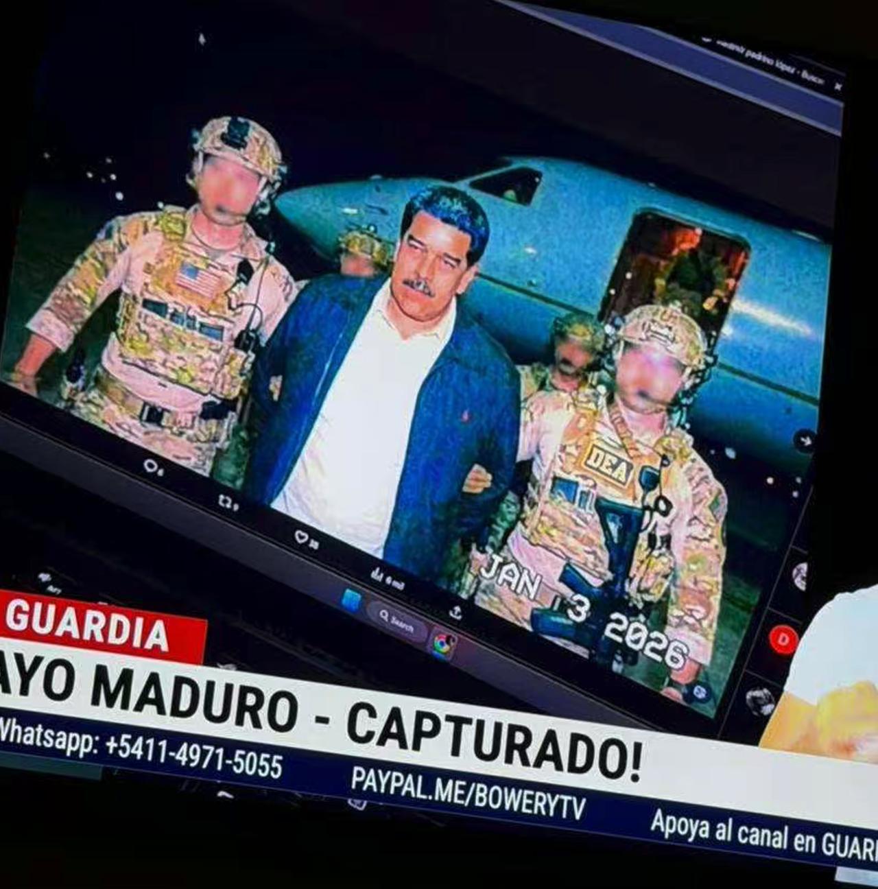 特朗普称已抓获委内瑞拉总统！
 
美国官员告诉哥伦比亚广播公司新闻网(CBSNe