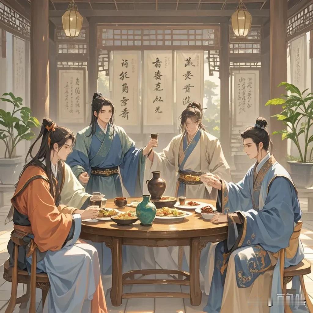 #上联：红楼梦里多情种，下联您请# 
水浒传中仗义人。