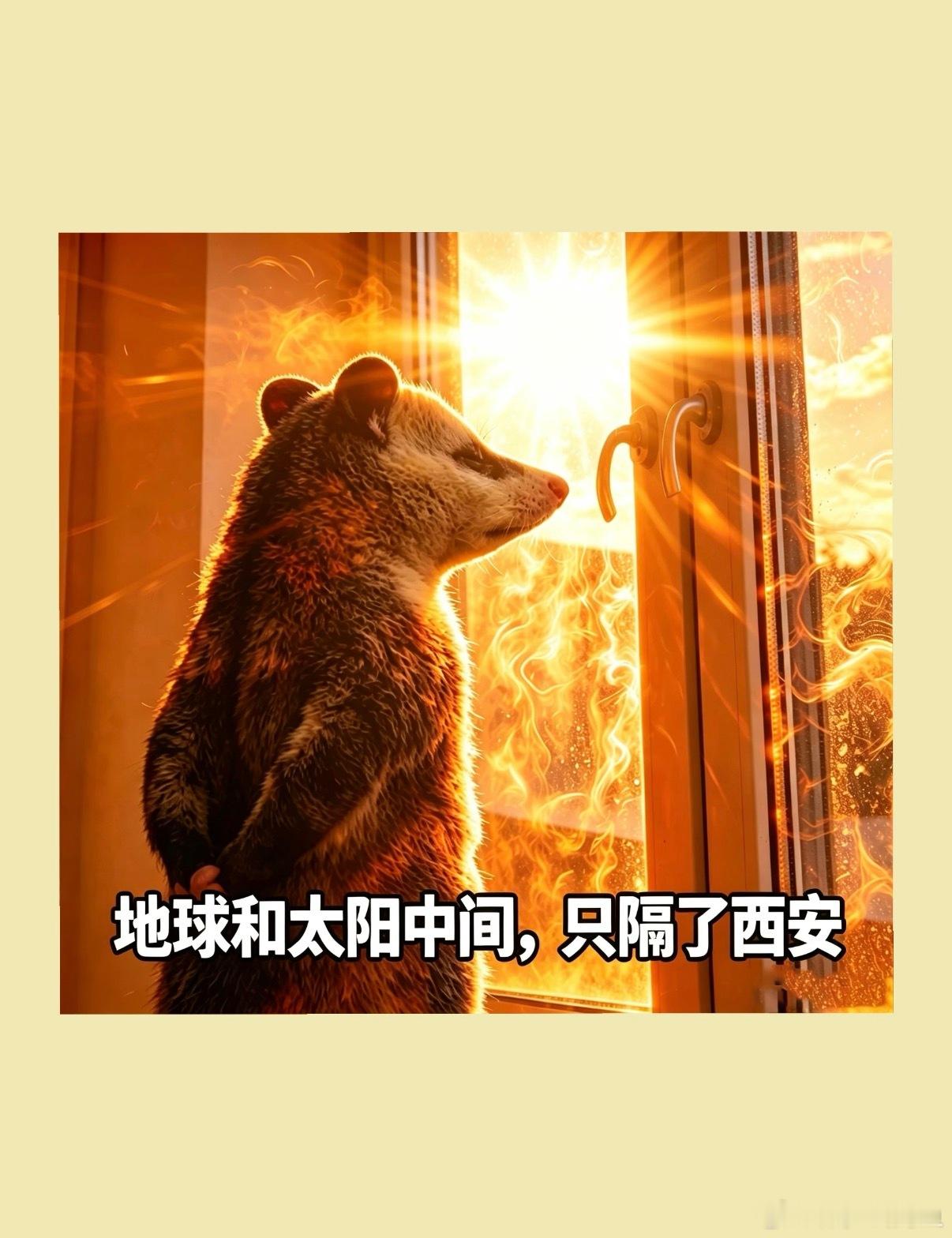 怎么会这么热！ 