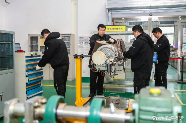 东航技术取得C919 APU独家维修授权3月6日，全球首张C919飞机HGT75