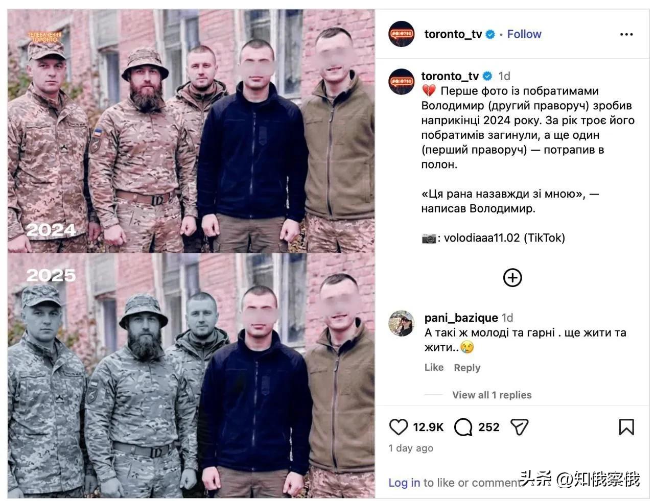 五名乌克兰军人决定每年年底拍照记录军旅生活

2024年12月30日，五个小伙子