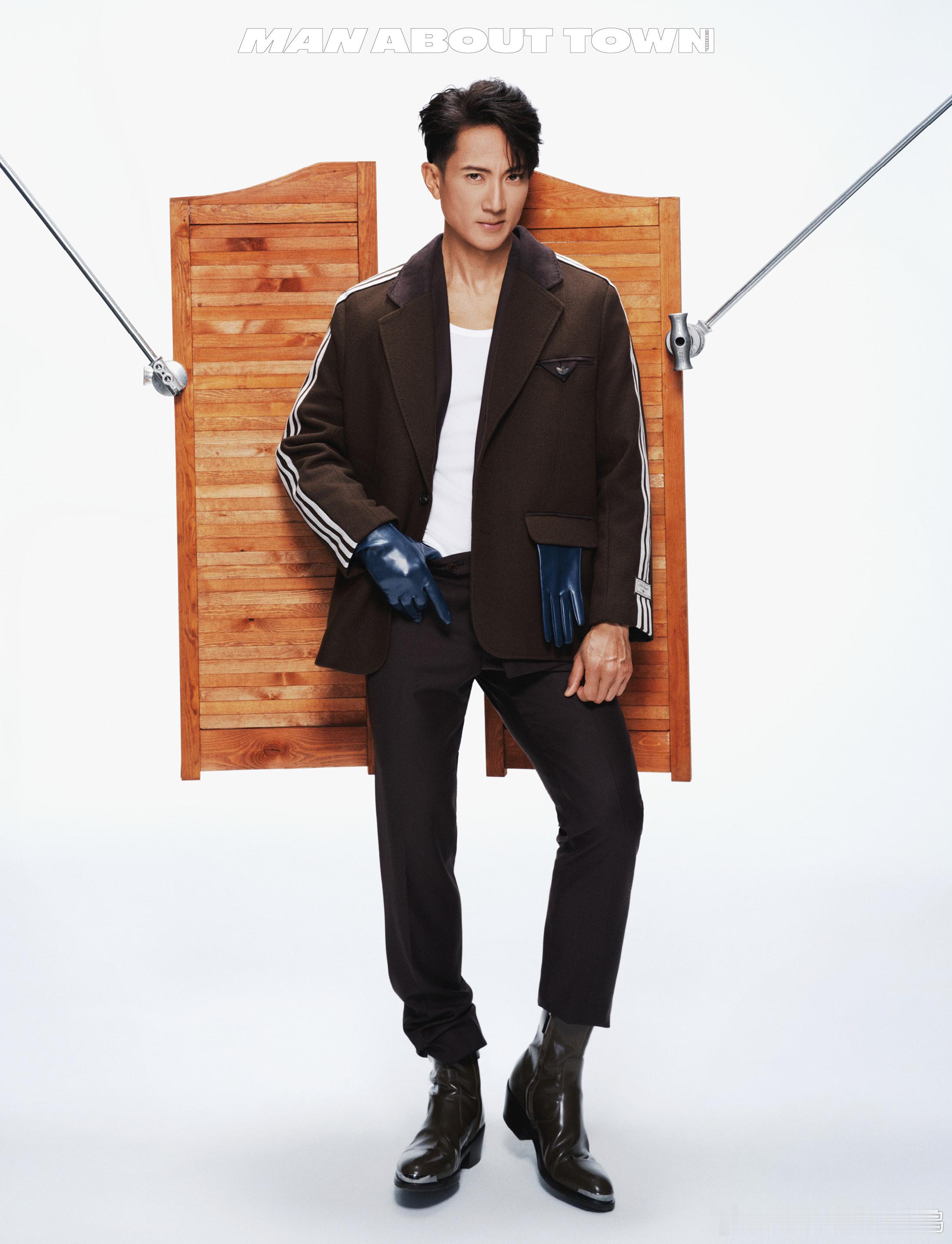 吴尊MAT封面 只能说吴尊这张脸还是太权威了，作为封面更是将他自身的气质展现的淋