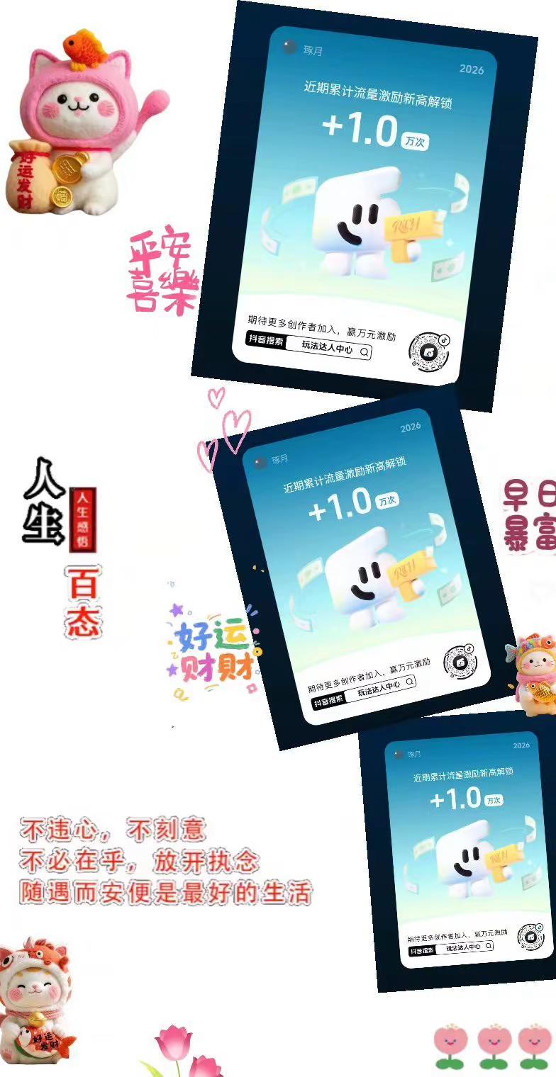 快来【玩法达人中心】参与任务即有机会获得现金激励，还有超多流量扶持。