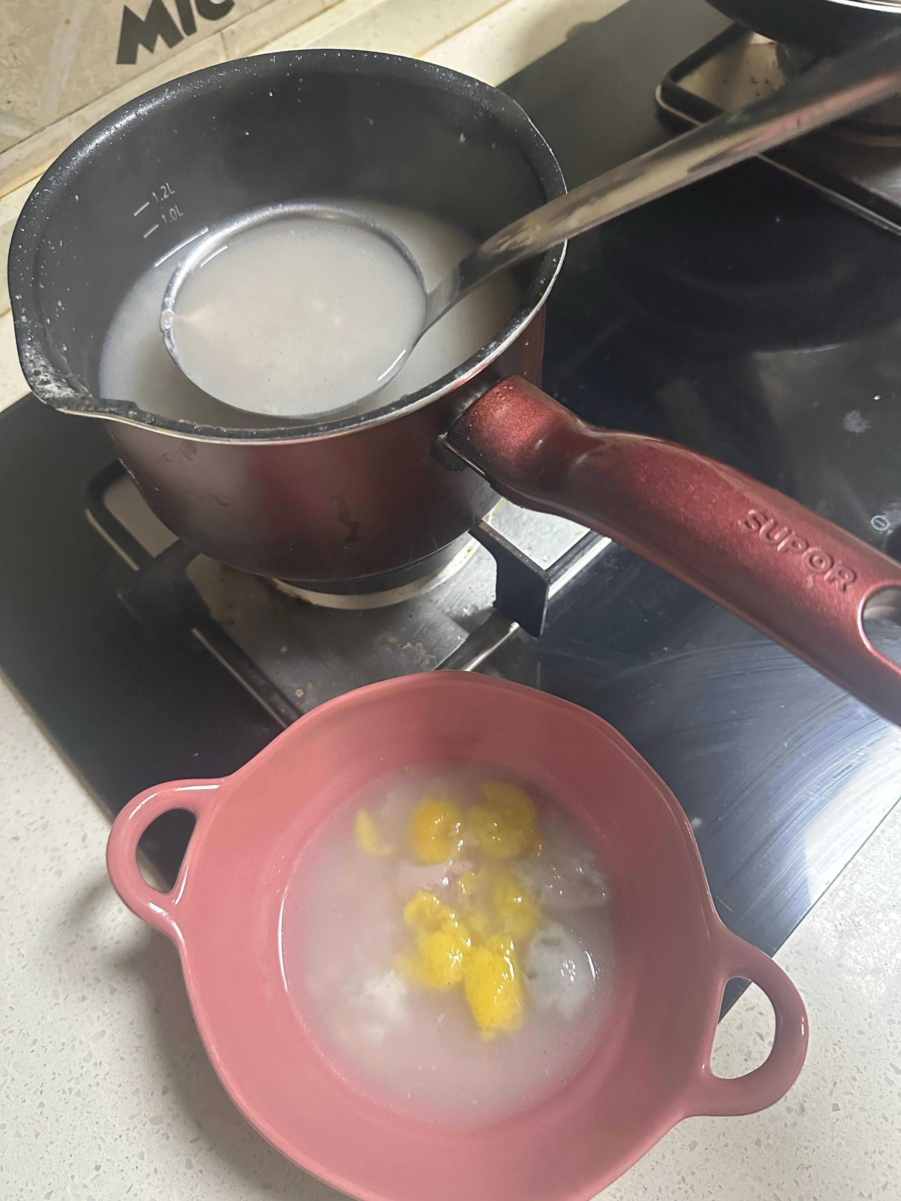 对不起我女儿 早上要吃汤圆 我只顾着洗漱没看锅 给她煮成了粥 想弥补重新煮都不行