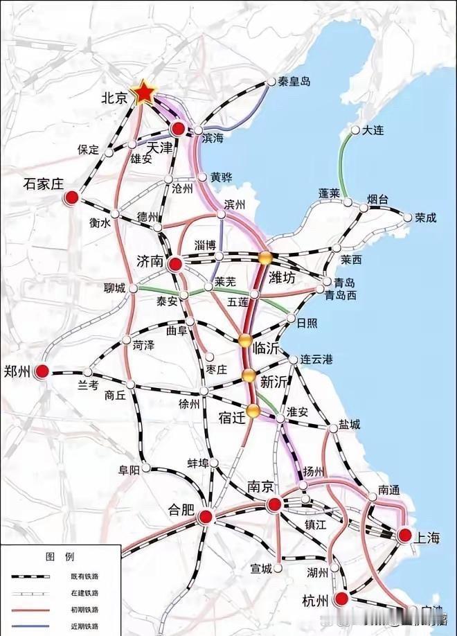 胶州湾跨海高铁定乾坤！补齐京沪二线青岛段致命短板
胶州湾跨海高铁作为青盐高铁核心