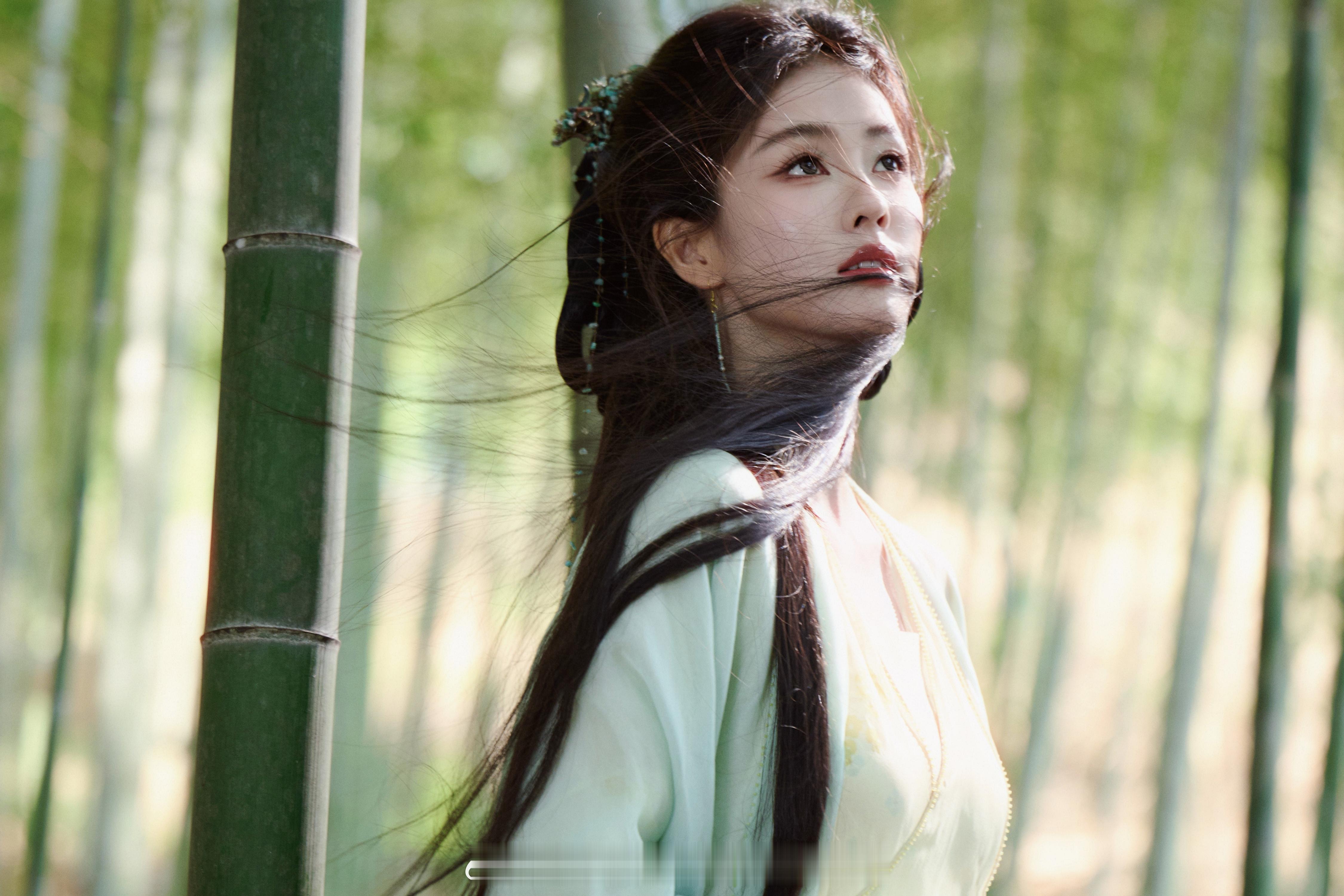 白鹿浙江卫视跨年晚会出图 临江仙花如月妆造限时返场！轻盈飘逸的仙子