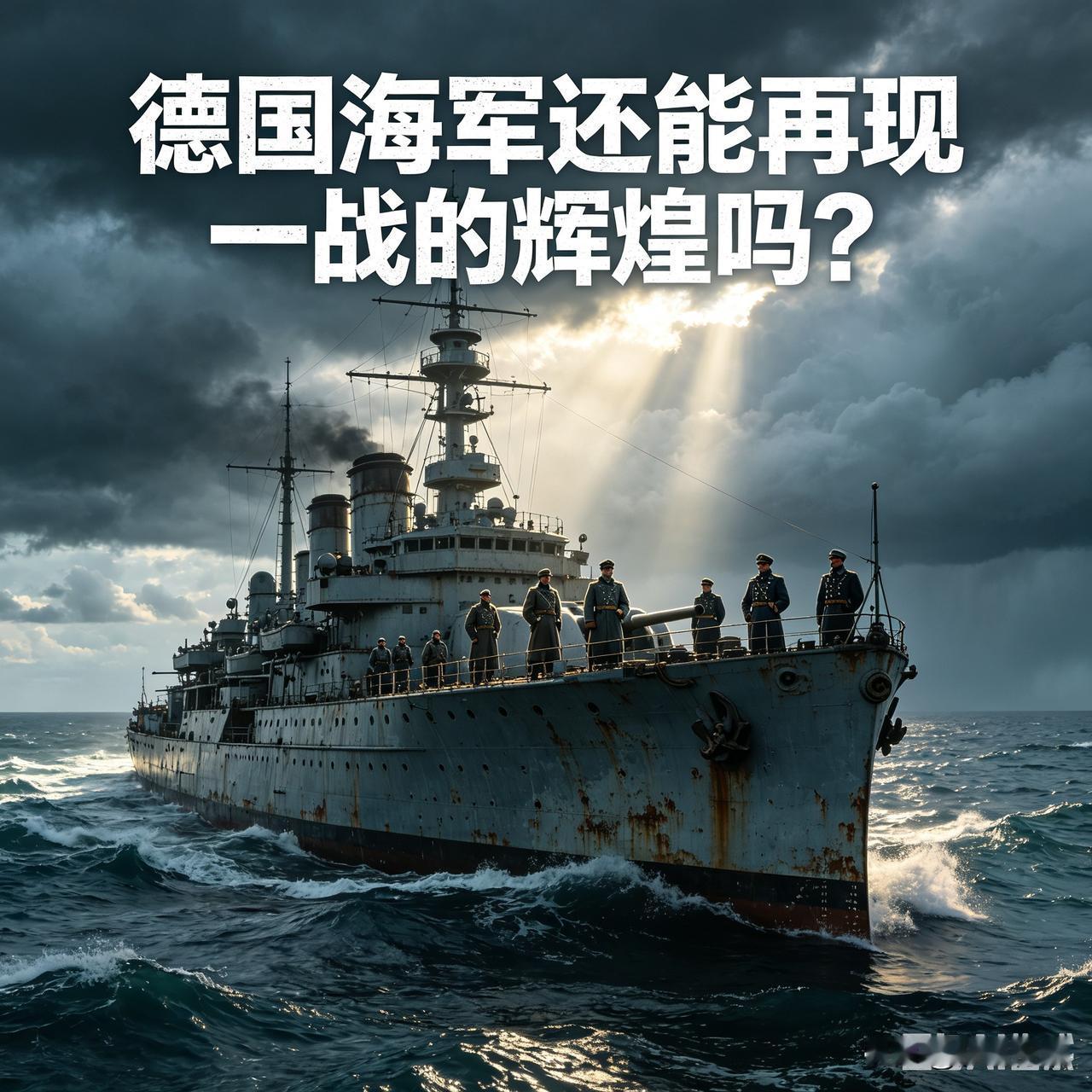 德国海军不可能再现一战辉煌：从世界第二到区域配角，差距是时代性的
 
结论：完全