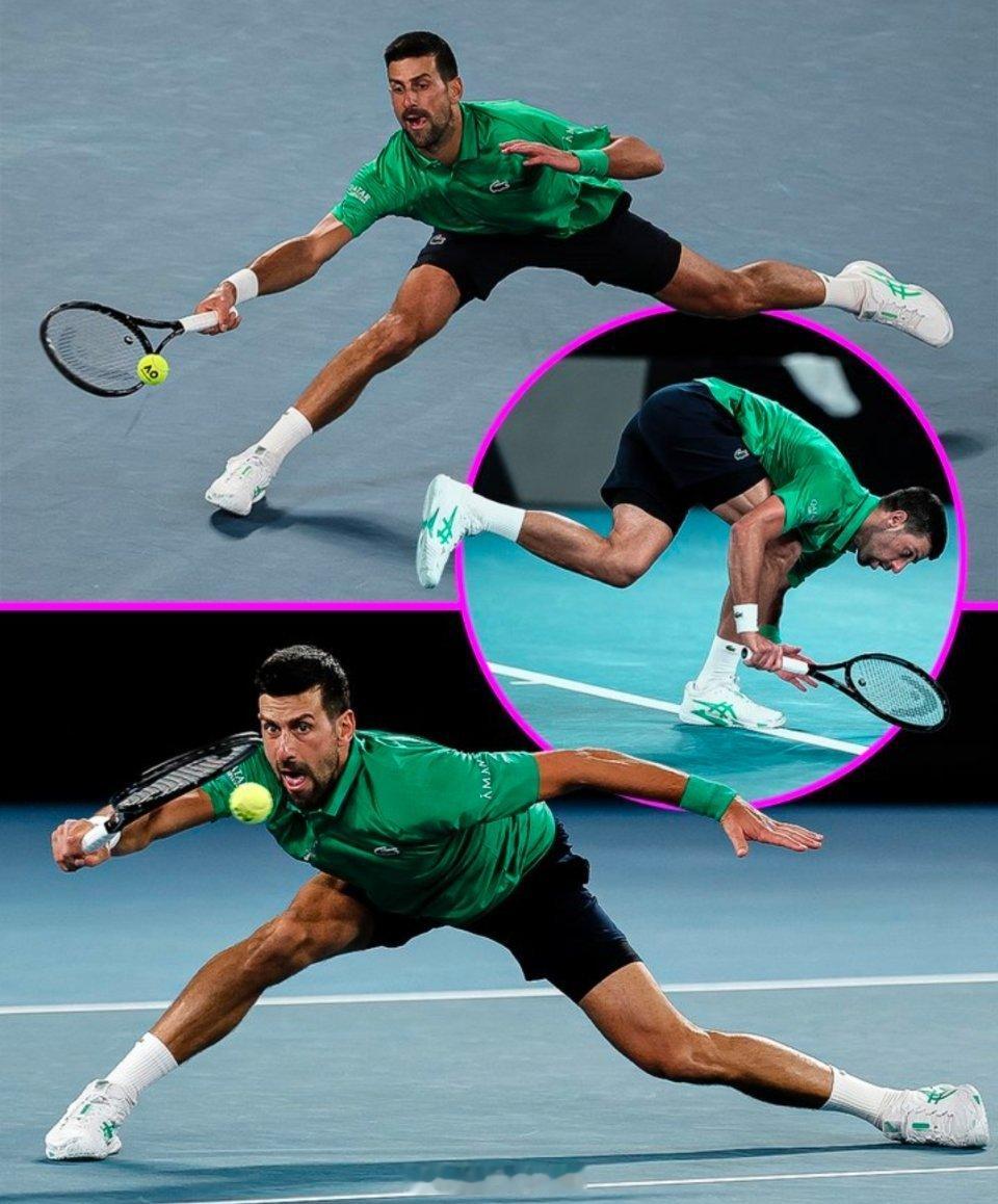 这很澳网德约科维奇澳网100胜 38岁了，依然活力四射.....德约科维奇的运动