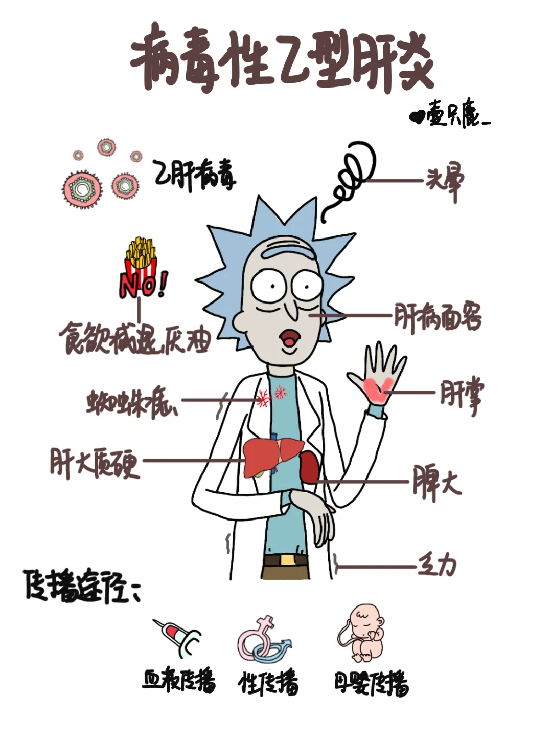 医学生笔记📒｜病毒性乙肝🧐