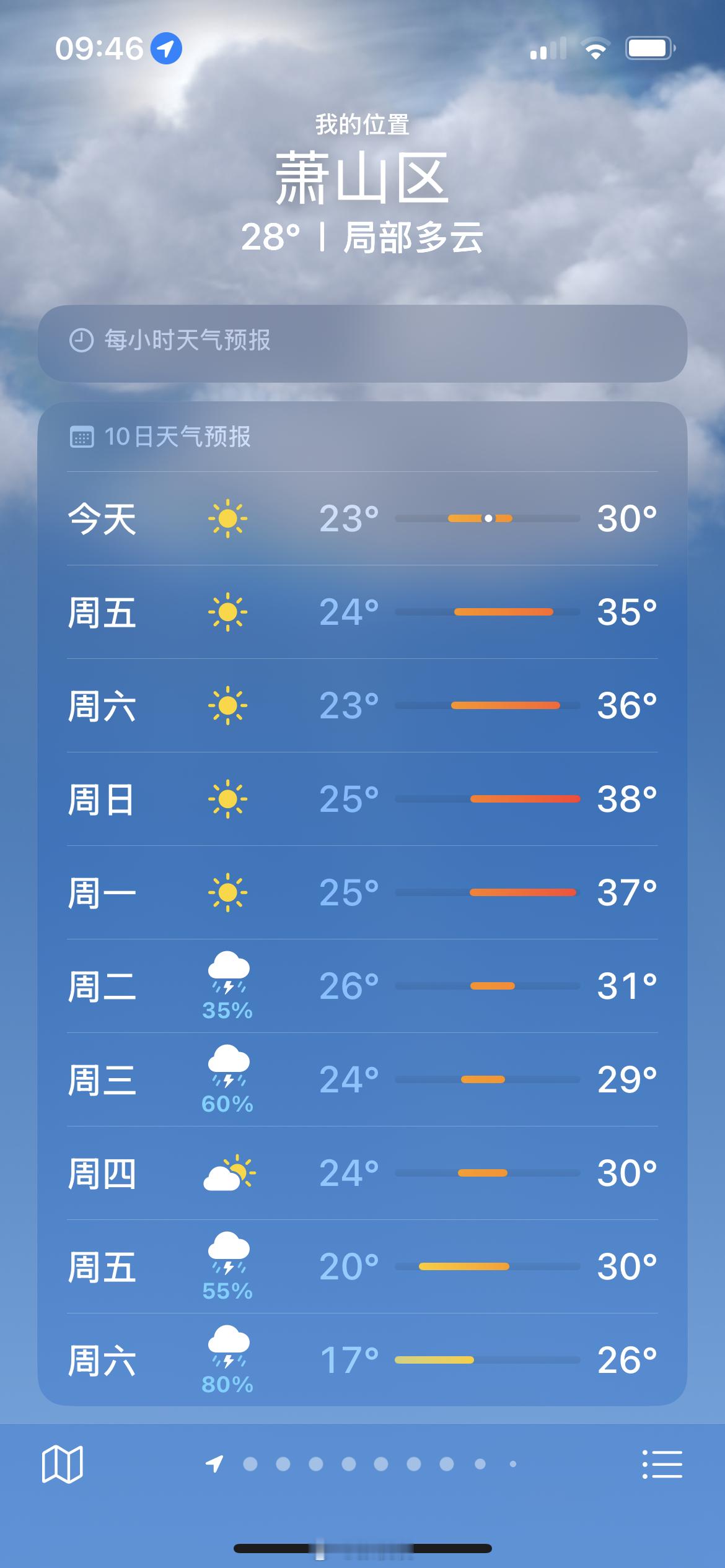 小时候在泉州生活没有冬天，长大了在杭州…没有秋天[微笑] ​​​