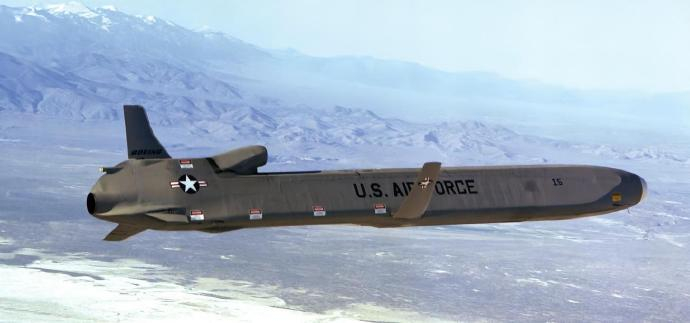 每天认识一件兵器 美国AGM-86空射巡航导弹AGM-86巡航导弹是波音公司为美