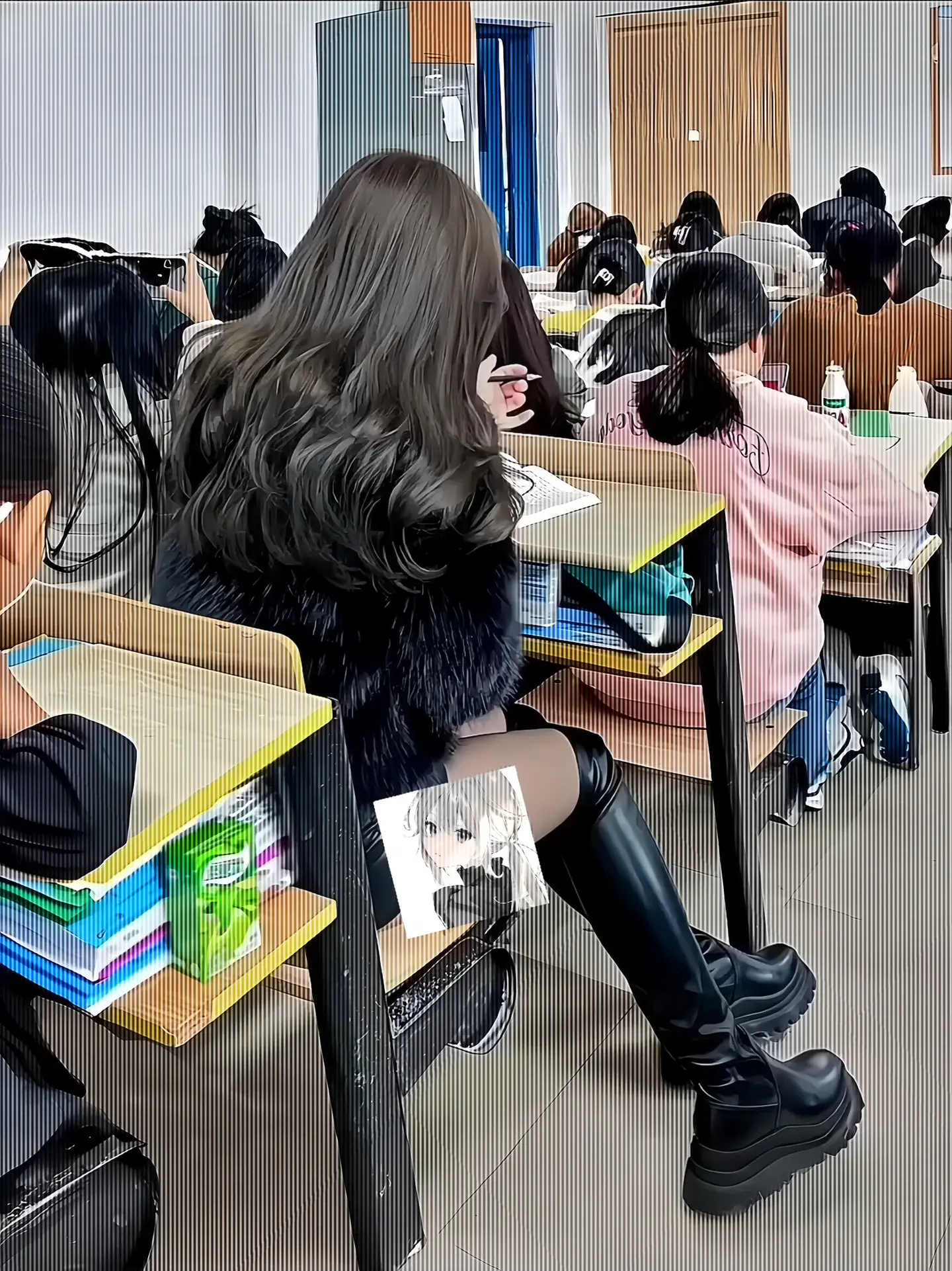 怀念和学姐一起上课的时光