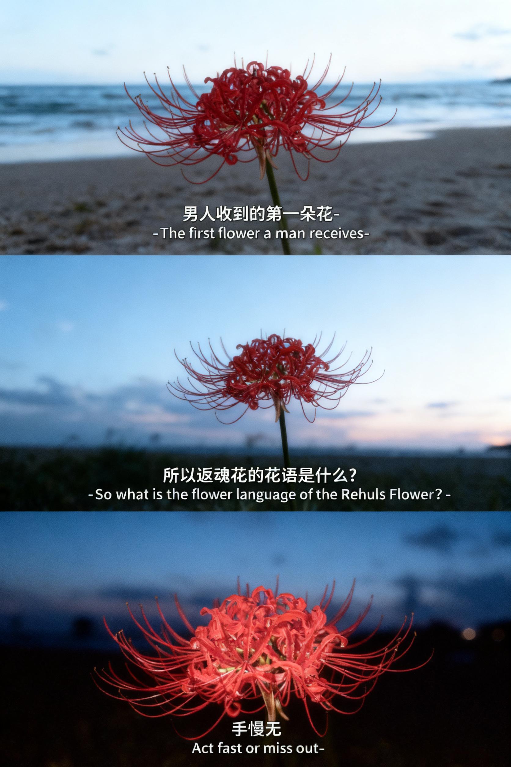 所以返魂花的花语是什么？