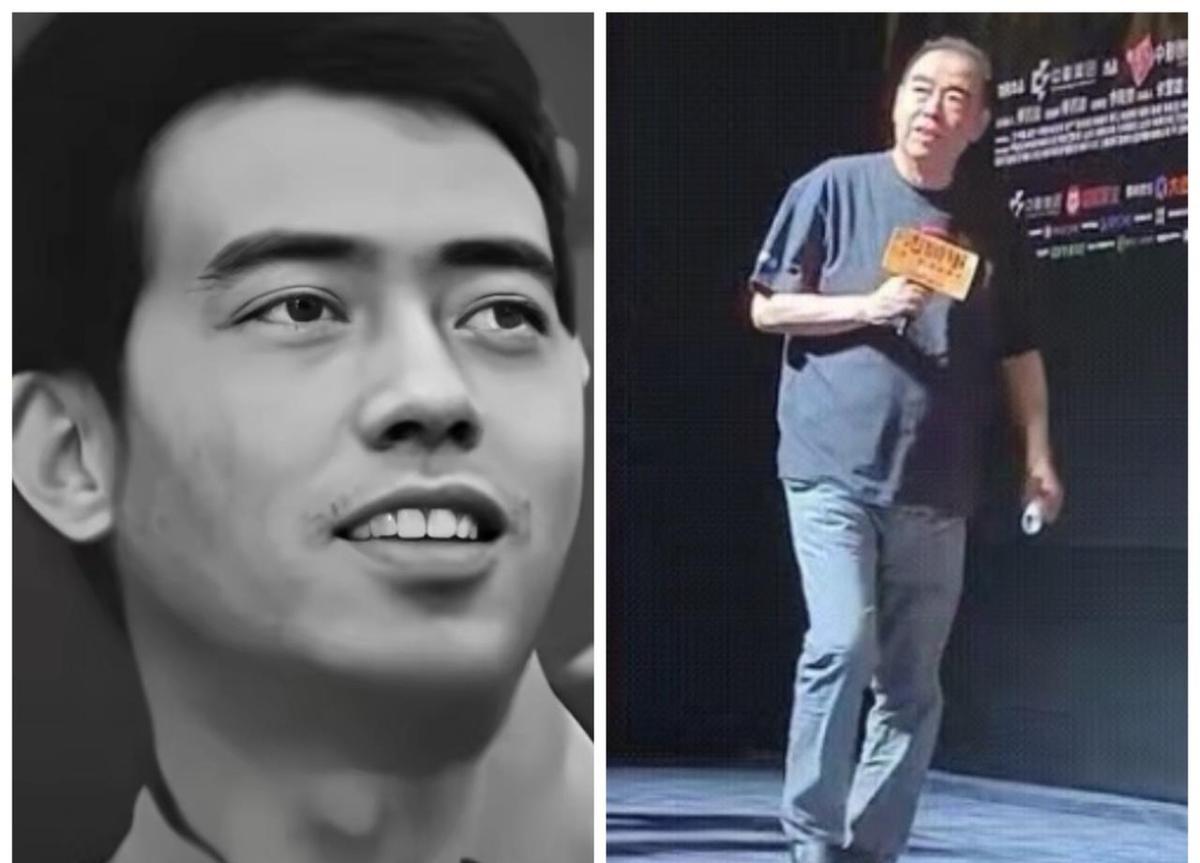 陈凯歌上台的时候，走路姿势看着有点不对劲。
就是前几天的某个活动，他走上台那几步