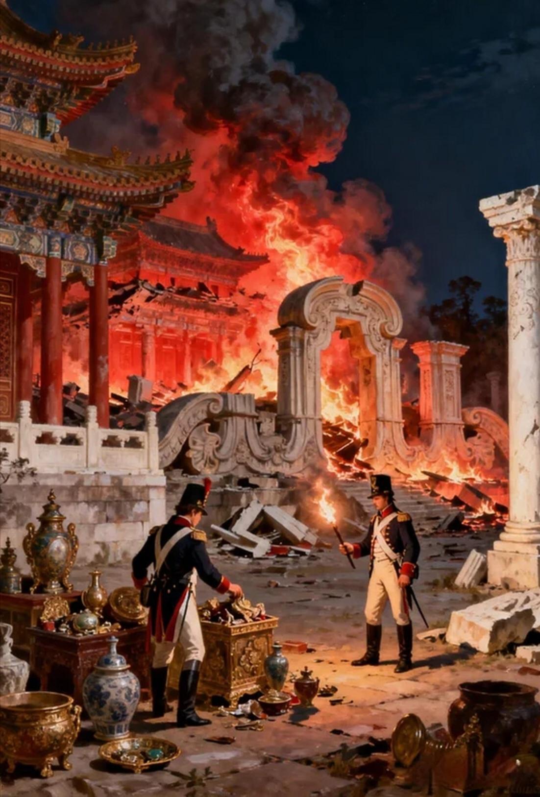 圆明园是世界上最宏伟的“万园之园”，里面的文物多达150万件以上。里面的建筑，堪