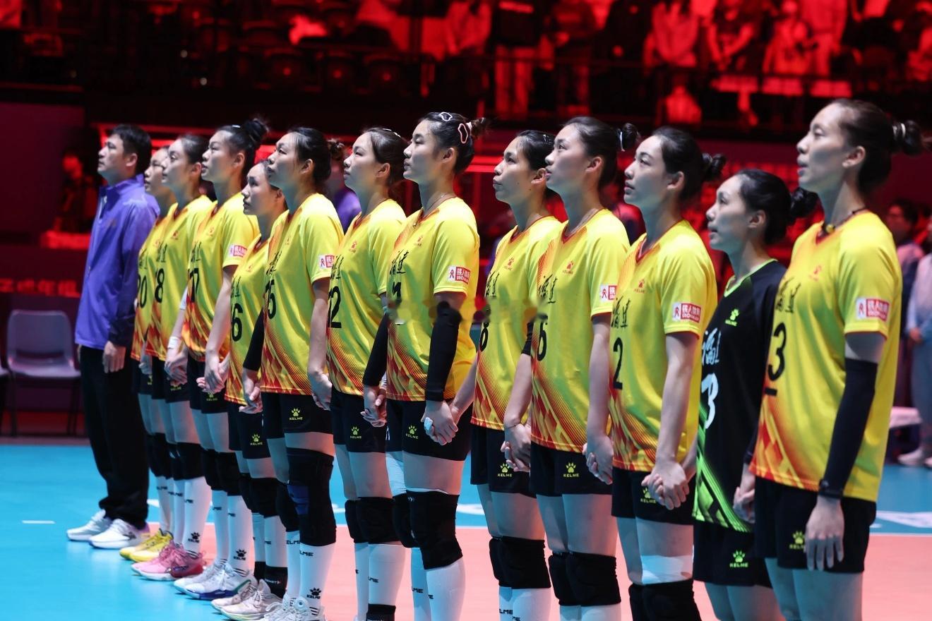 【图集】2025年第十五届全运会女排成年组三四名决赛：福建女排3-2上海女排（新