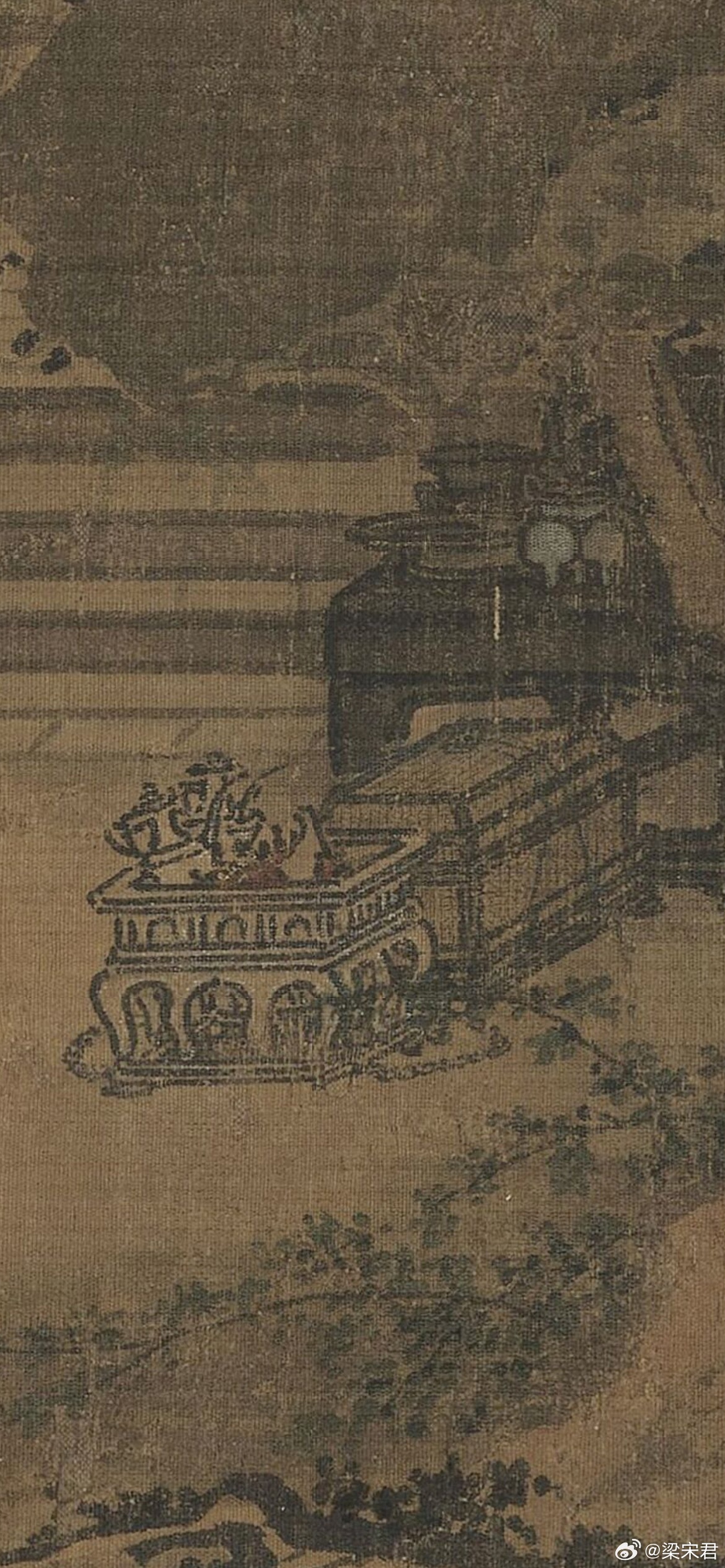 图一食箧燎炉细看还有绳链以供担挑（图二） ​​​