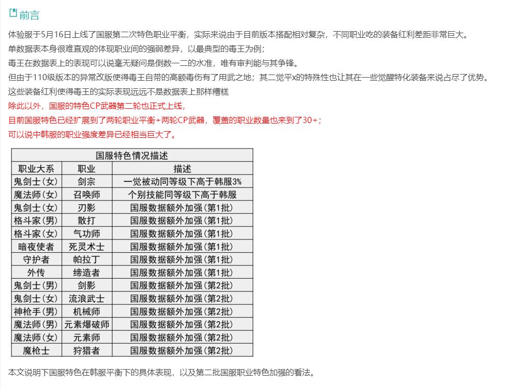 DNF国服职业平衡简评：毒王排名靠后，高毒伤却成制胜法宝！