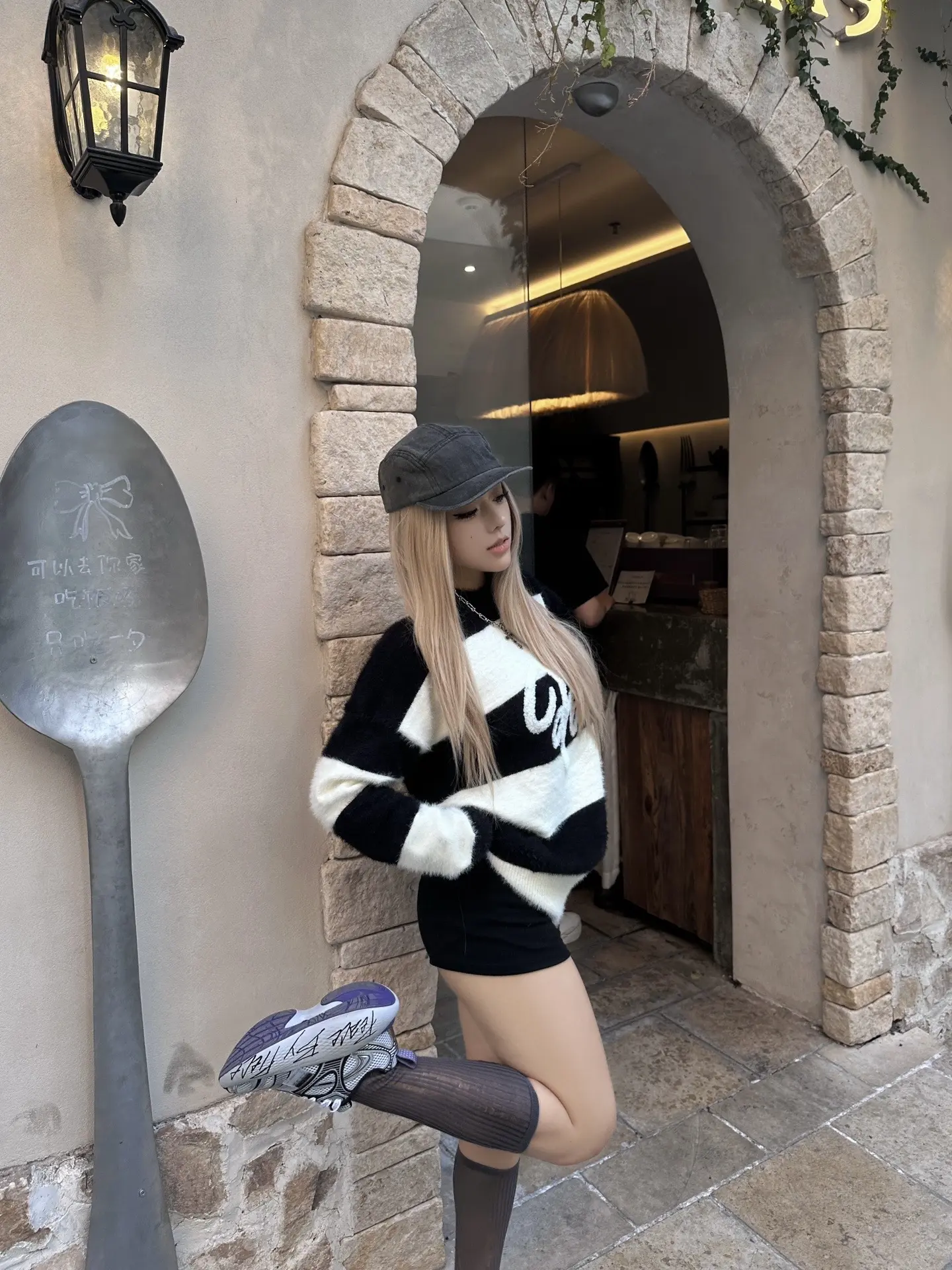 装美女好难 还好我是真的爱装。