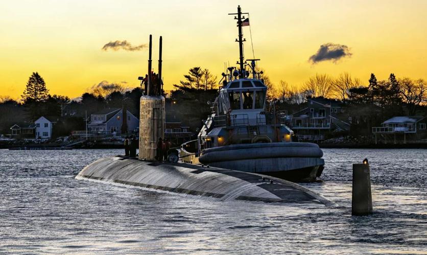 美国海军已在朴茨茅斯海军造船厂完成了夏延号（SSN 773）服役寿命延长计划的燃