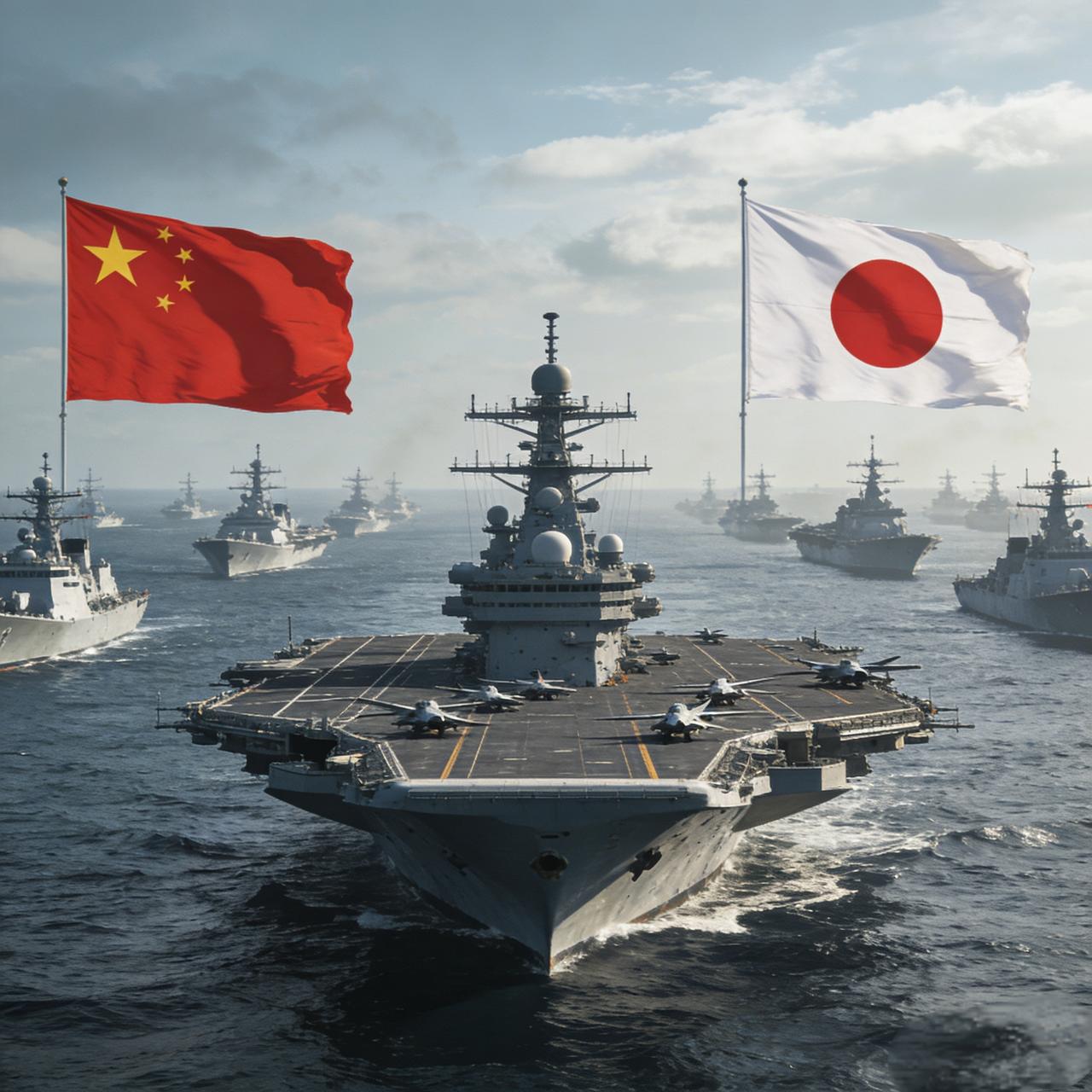 2025年，中日军事力量对比呈现显著代差，中国凭借完整国防体系、规模优势与战略威