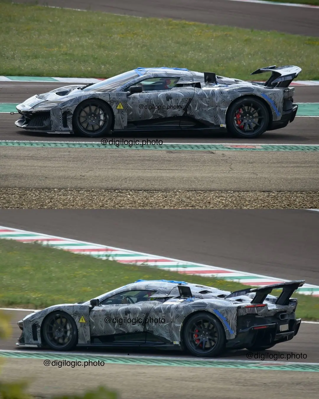 新拉法长这样 ？488pista 和sf90xx结合体 可收缩尾翼