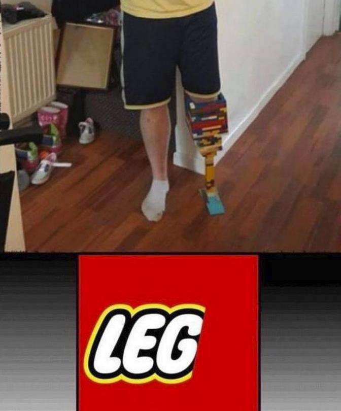 究竟是安装假肢便宜还是这个便宜我们不得而知。 ​​​