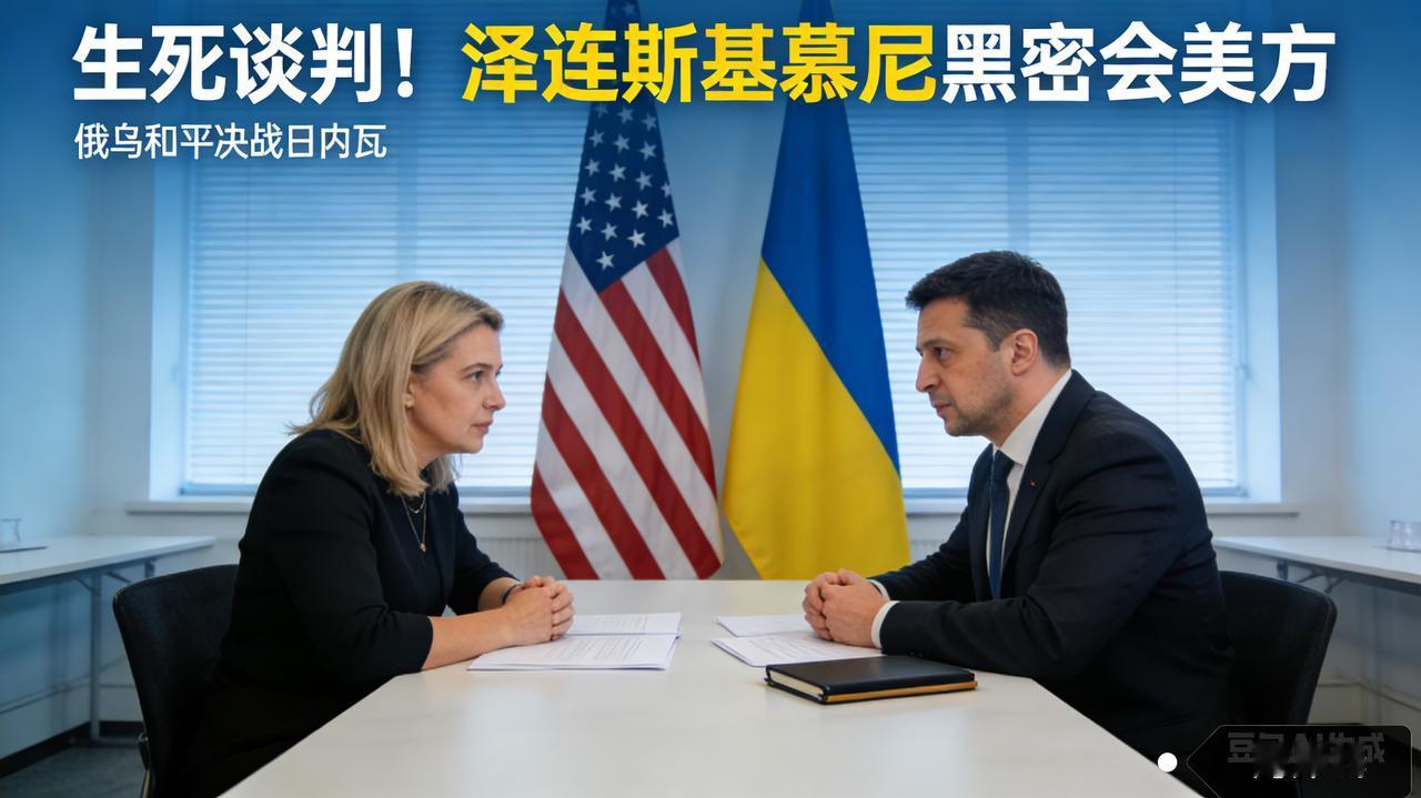 生死谈判！泽连斯基慕尼黑密会美方，俄乌和平决战日内瓦
 
据新加坡《联合早报》2