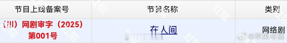 赵丽颖在人间过审下证   赵丽颖  好快！川字~~2025！001号！！！！ 