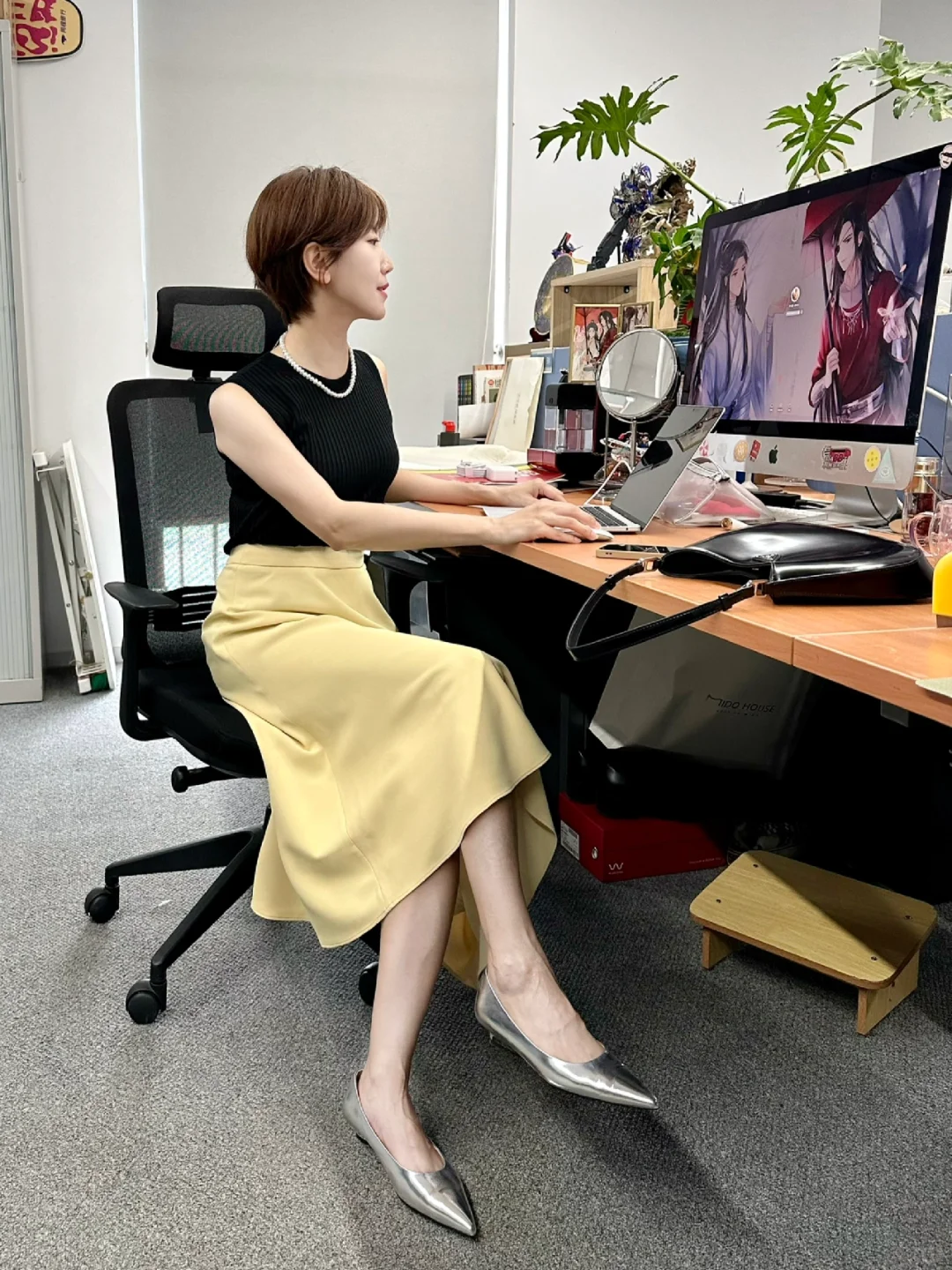 今天是通勤+约会双杀look🌸