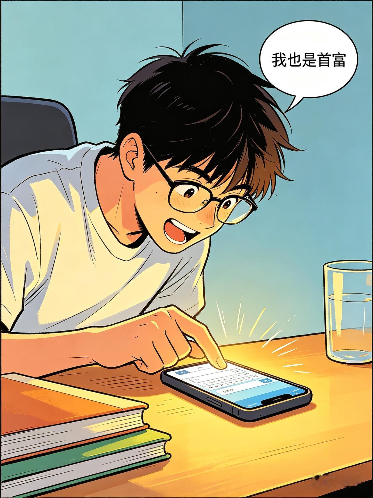 我是首富

朋友发来消息，说晚上一起吃饭，还神神秘秘：“跟你说，今天请客的可是位