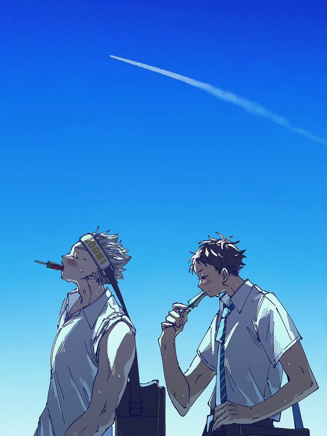 #排球少年[超话]##排球少年# 炎夏 x：munetaka_shinno ​​