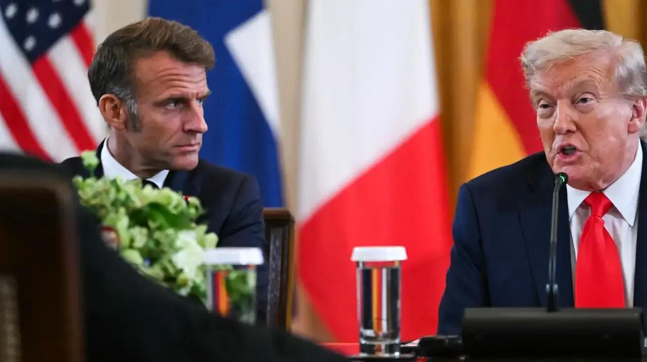 马克龙拒不下桌！

白宫美乌欧会议开到一半，法国总统马克龙突然甩出一句话：“欧洲