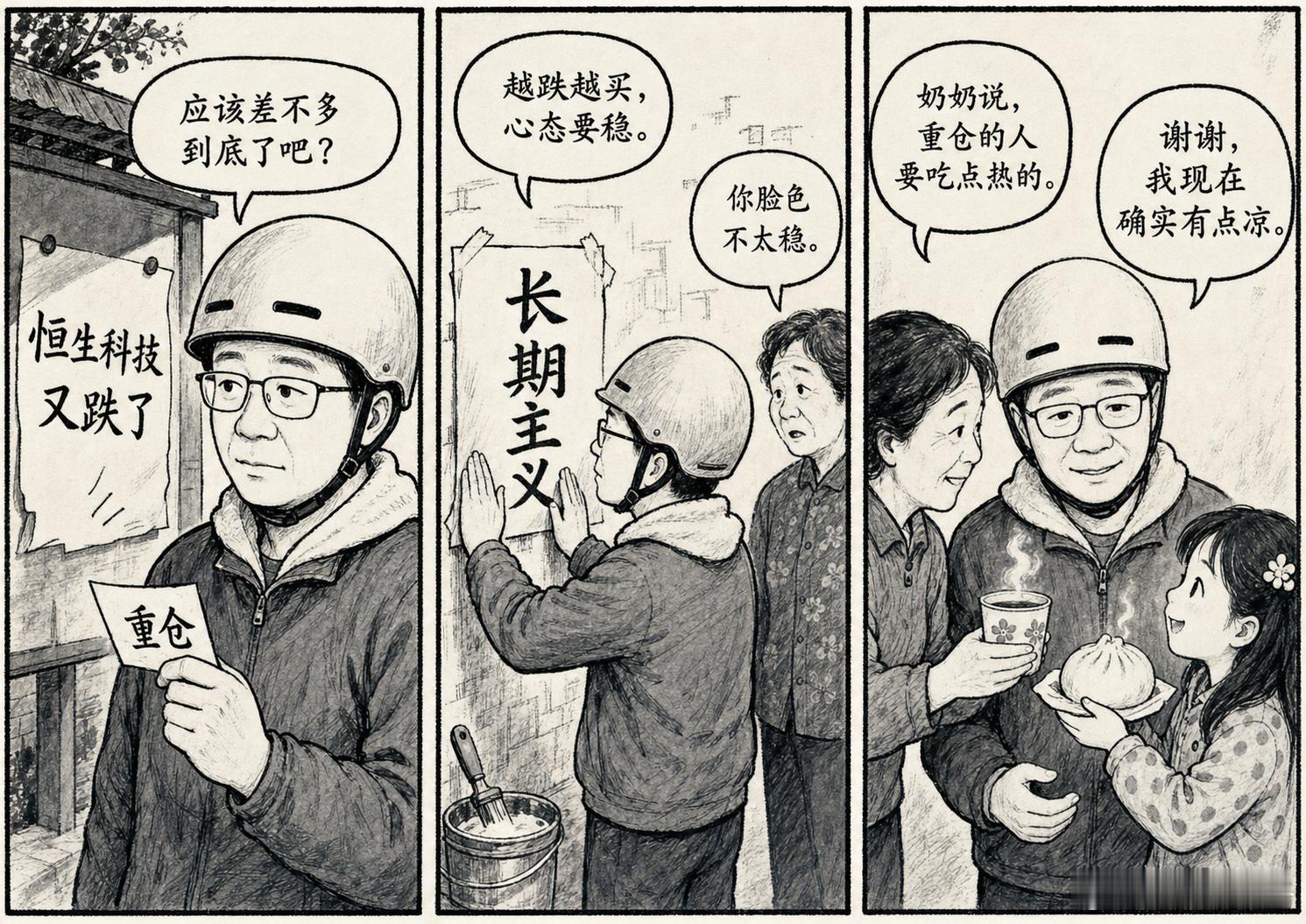 恒生科技终于涨了~持有人都来点赞了~恒生科技