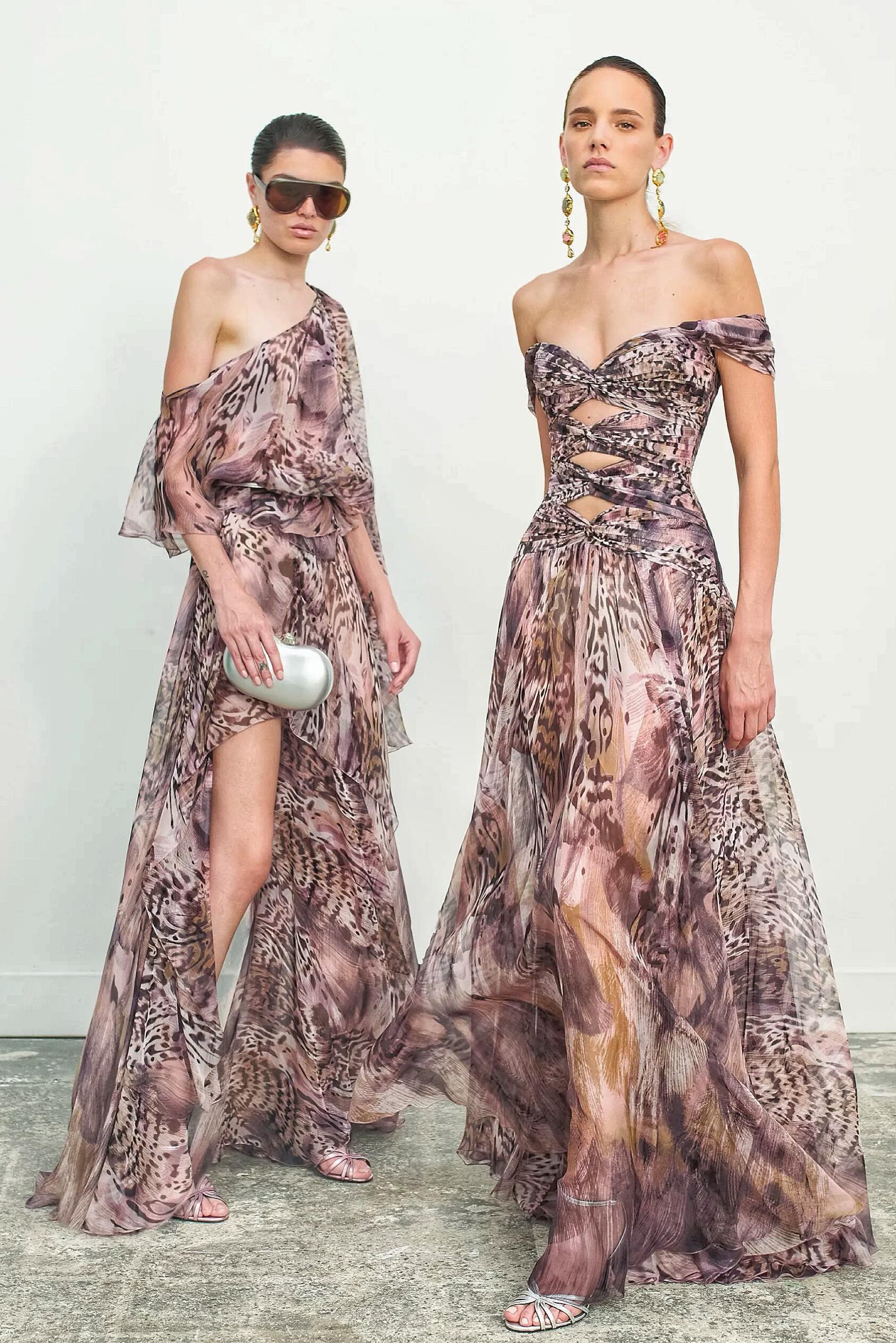 Zuhair Murad 2027早春此次度假系列名为“水之雕塑”（Aqua S