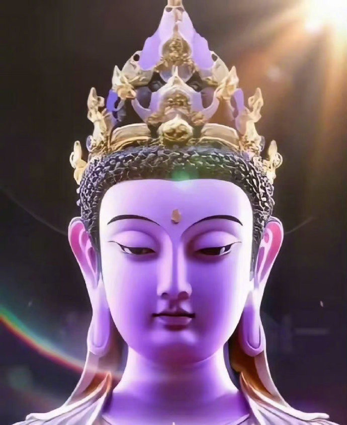 遇见紫脸文殊菩萨 不要划走 说什么都灵！ 