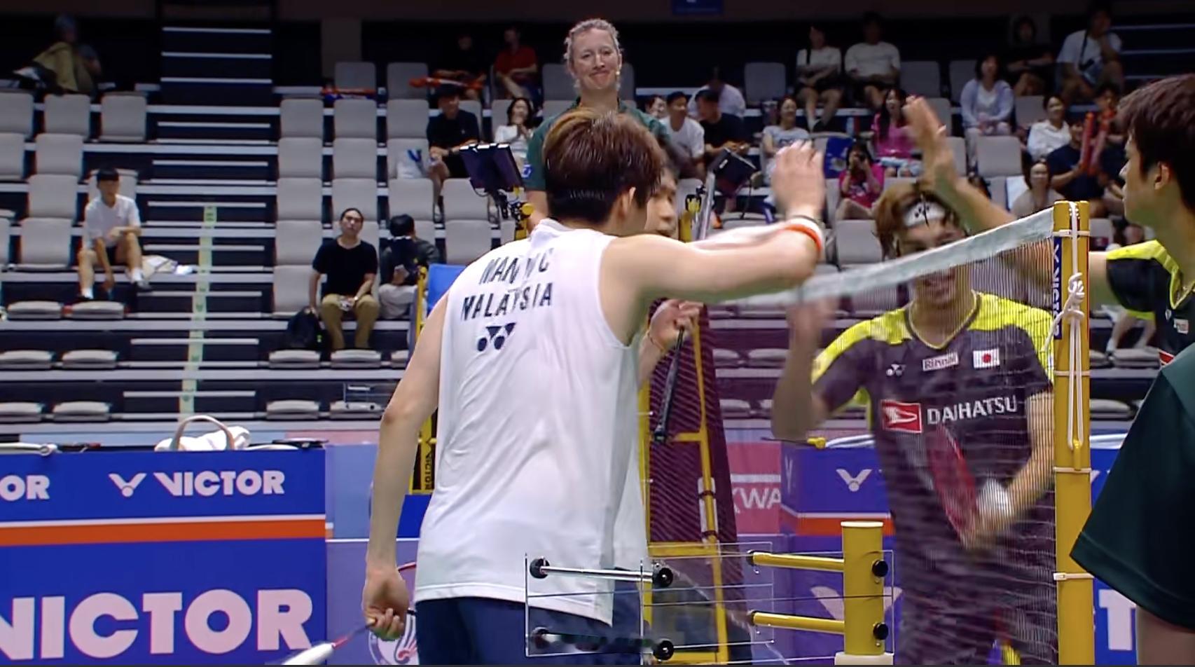 🏸万炜聪/苏伟译逆转对手晋级决赛，大马男双包揽本站冠亚军！万炜聪/苏伟译🇲?
