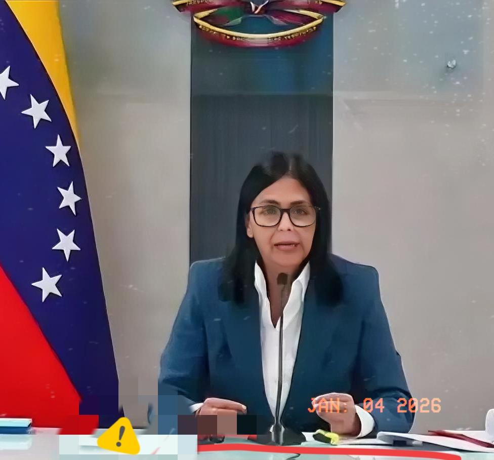 委内瑞拉副总统罗德里格斯绝对算是个“铁娘子”，1月3日-4日，在马杜罗“被掳”之