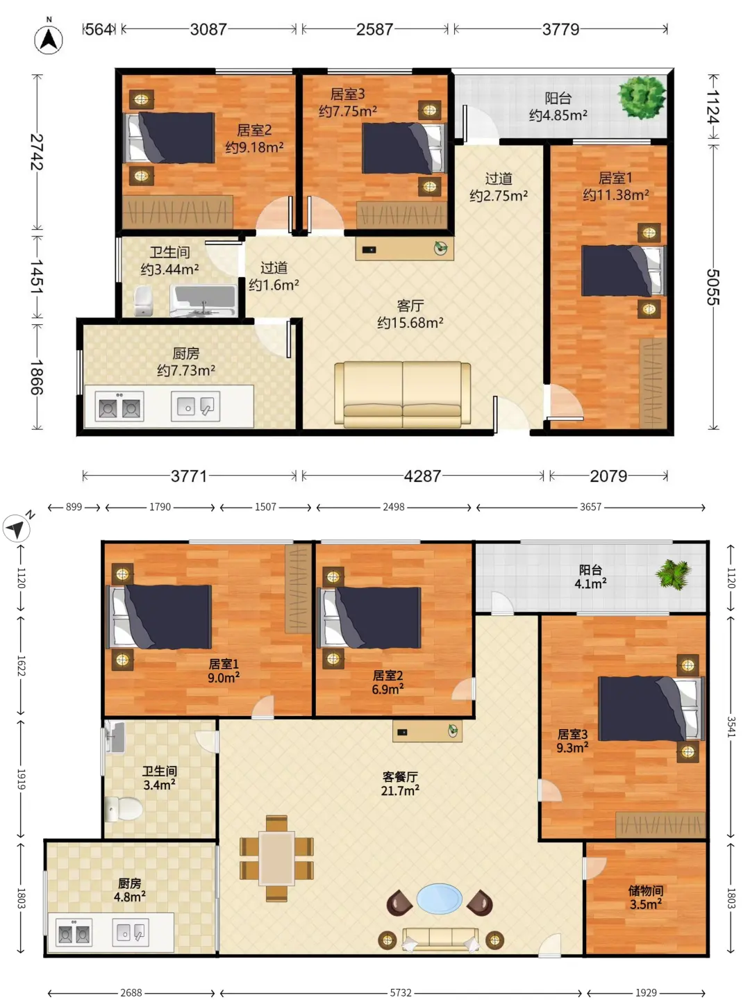 总价360万，福田，94平电梯三房