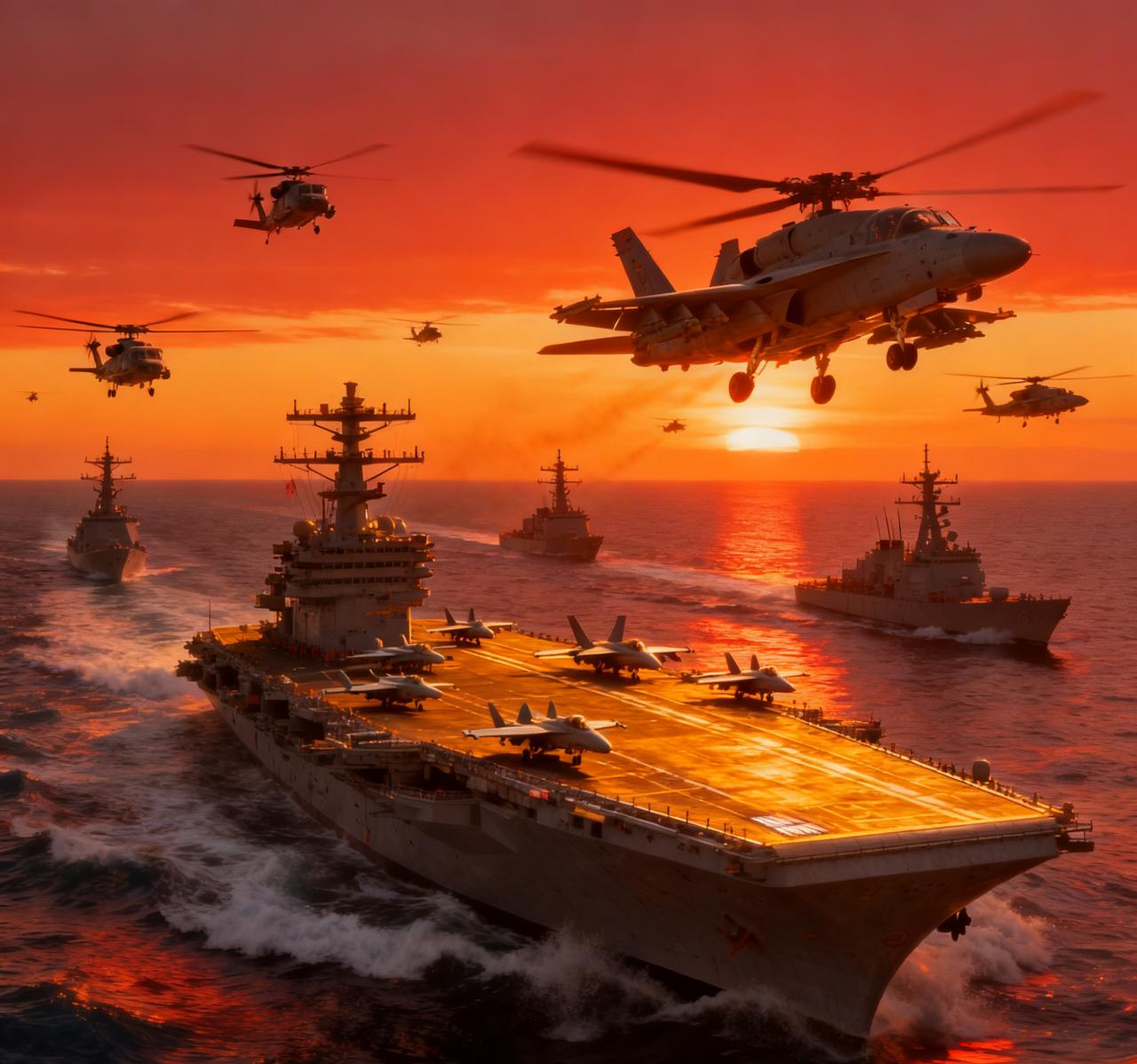 美航母编队扑向伊朗！
下周迎最高风险……
 
特朗普22日证实，美军正调集重兵赴