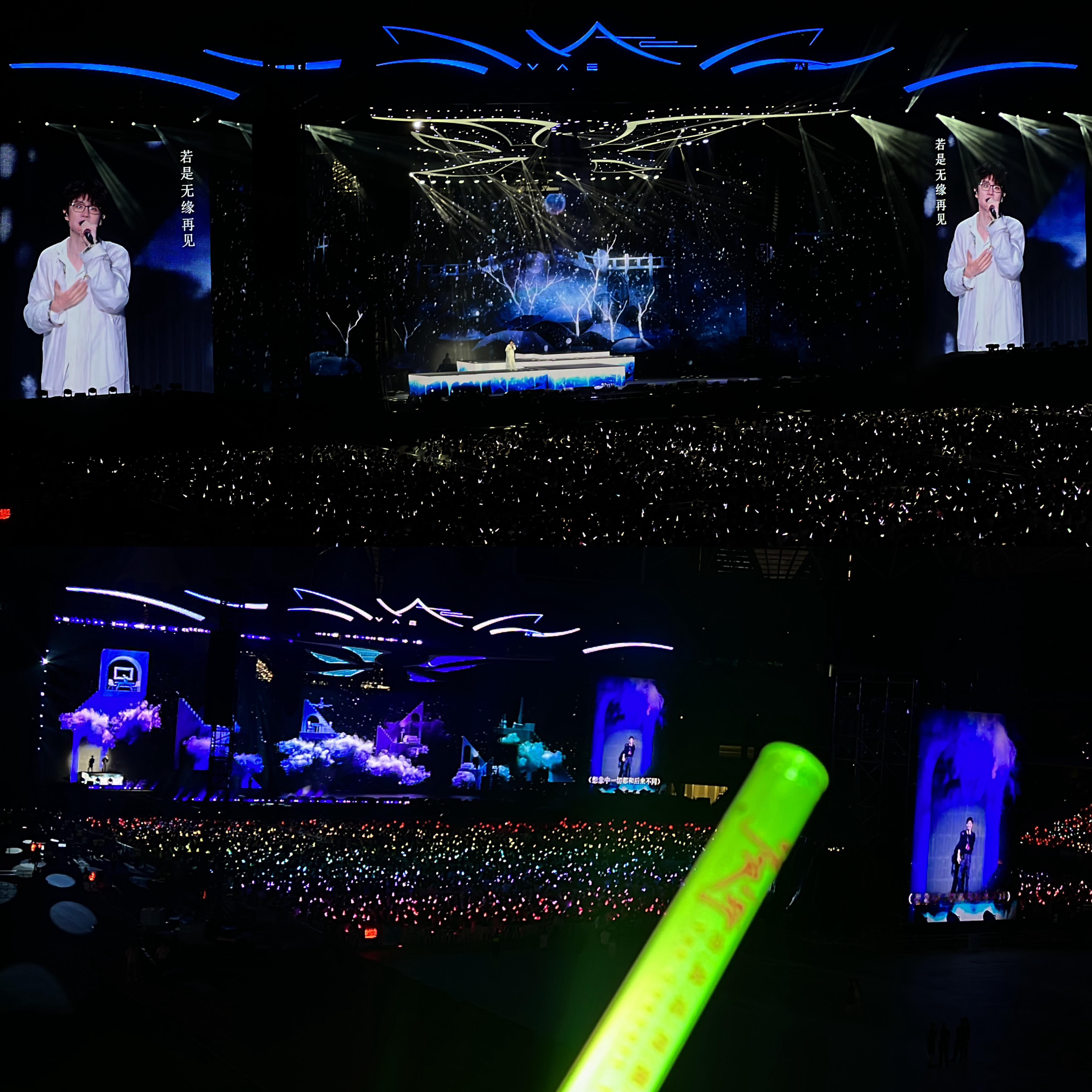 在疯狂的二十多岁，我终于见到了耳机里的你。现场的演出使我理解了Live的真正意义