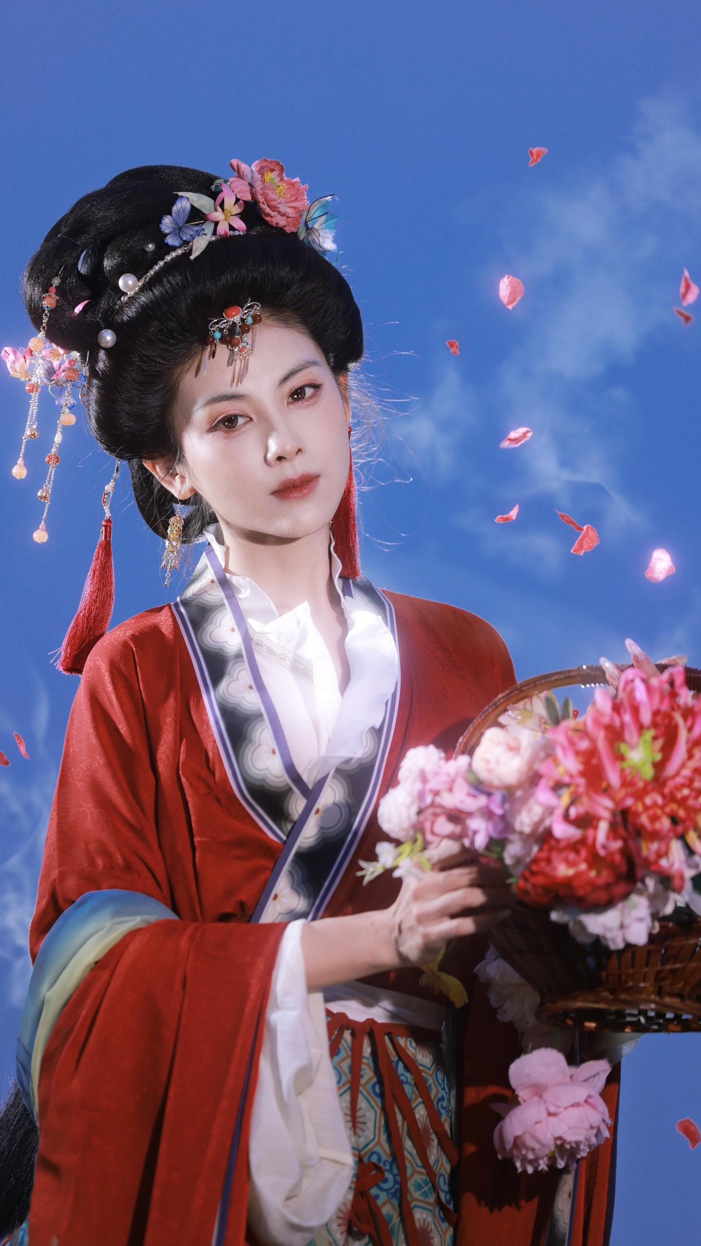 思唯姐今天来当神仙咯～｜王伊瑶。给王伊瑶大美女拍滴漂亮神仙！ 撒花咯～